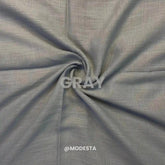Turkish Lawn Hijab - Gray
